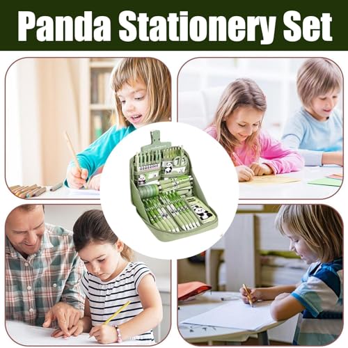 Trousse à crayons panda complète pour éviter de perdre ses stylos au collège - 7