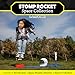 Stomp Rocket Space Collection Rocket Launcher for Kids, 3 NASA Rockets - Backyard & Outdoor Fun Toy Gift for Boys & Girls - STEM Soft Foam Blaster Set Soars Up to 100 Feet - Ages 5 & Up