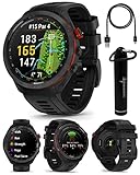 Garmin Approach S70: Ceramic 47 mm Golf Smartwatch|1.4' AMOLED Display Up to 16 Days Battery Life, Multisport GPS Premium Watch w/ 43K+ Golf maps & Wearable4U Gift Bundle