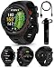 Produktbild Garmin Approach S70: Keramik-Smartwatch, 47 mm, AMOLED-Display, bis zu 16 Tage Akkulaufzeit, Multisport-Hochleistungs-Multi-Band GPS Premium Uhr mit 43K+ Golfkarten & Wearable4U Geschenkpaket