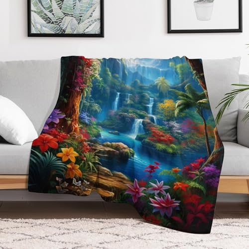 Manta de forro polar natural mullida para tardes de sofá y decoración de cama 3