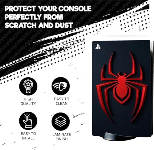 Image of PS5 Skin Protector for Console Wrap Sticker Skin with 2 Wireless Controller Decal Sticker (B)