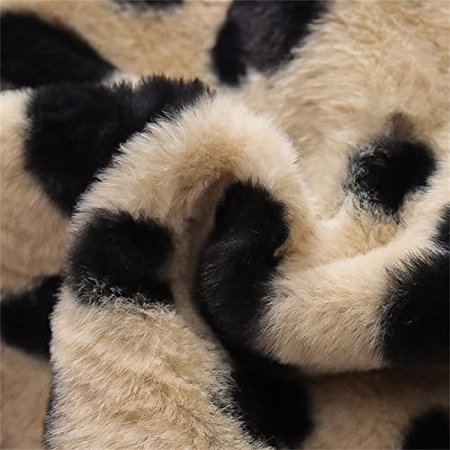 Girls Faux F𝐮r Cute Bow Vest Heart Print Fleece Lined Sleeveless Waistcoats Kids Plush F𝐮r Trendy Winter Coats4