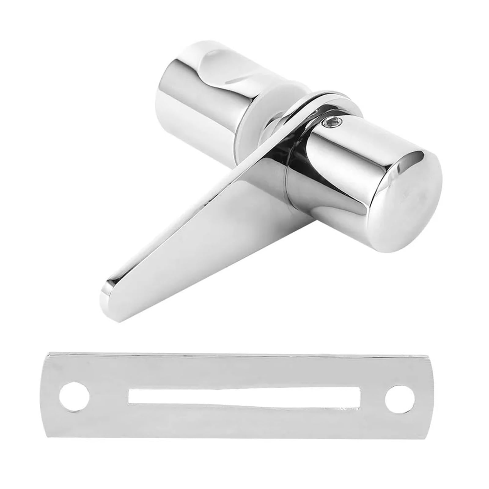 Cerradura for puerta de baño, de 8 a 12 mm de grosor, for ducha, 1 unidad