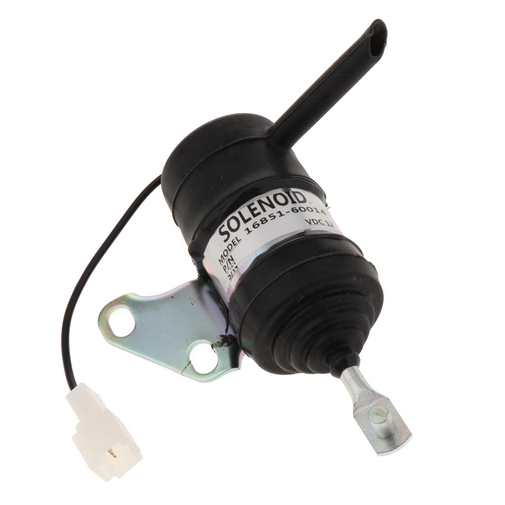 16851-60014 Solenoide di arresto del combustibile per l'escavatore RTV RTV900 del trattore di Kubota