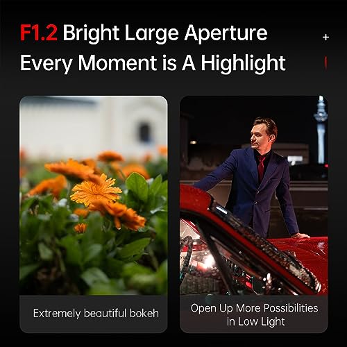 Viltrox 27mm F1.2 Pro X-Mount Lente de retrato com foco automático para câmeras Fujifilm X-Mount X-T