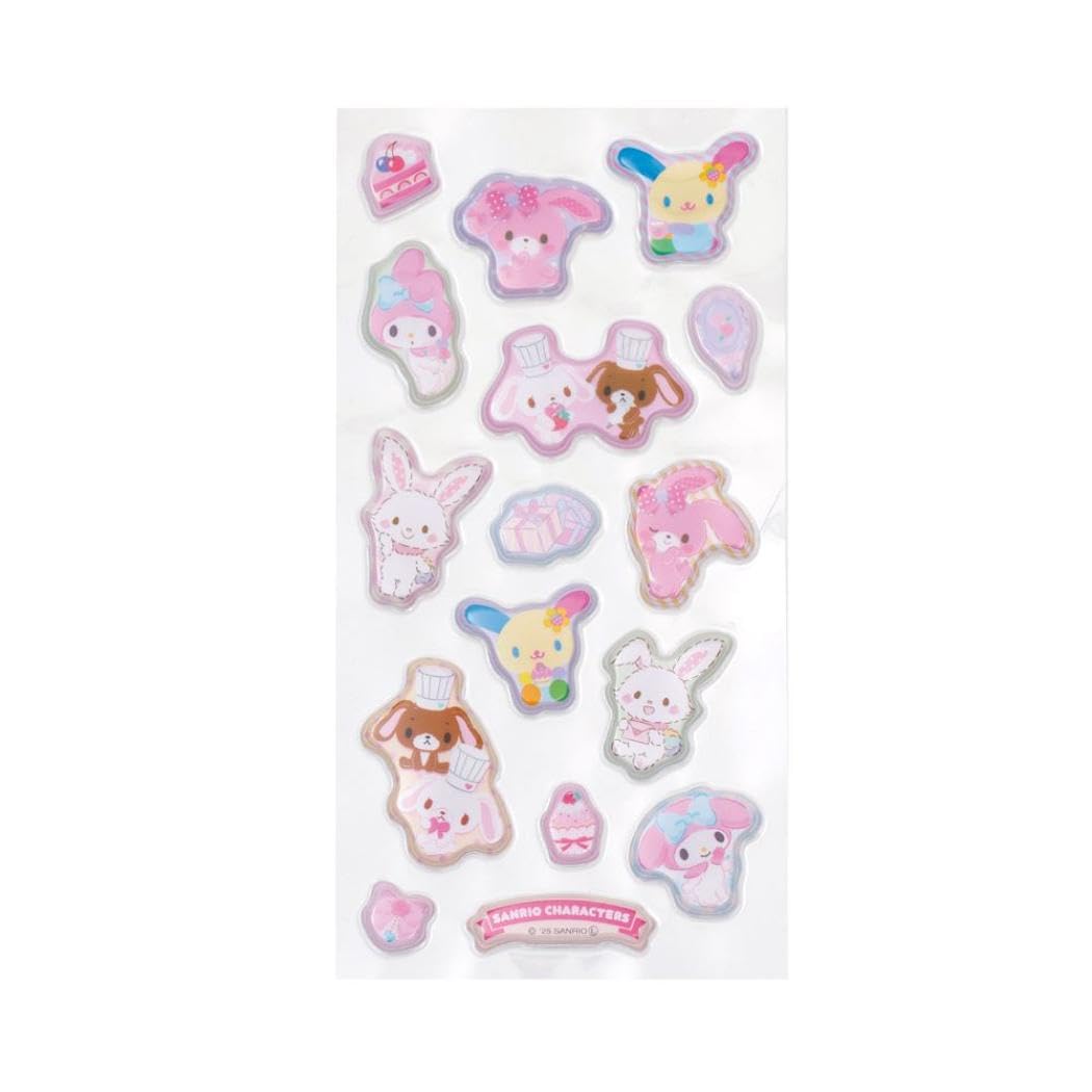 Amazon.co.jp: サンリオキャラクターズ[シールシート]ぷくっとシール