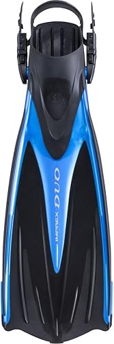 TUSA SF0102 Imprex Duo Aletas de tacón abierto Azul cola de pez,Negro -,amarillo (Flash Yellow),https://www.amazon.com/dp/undefined