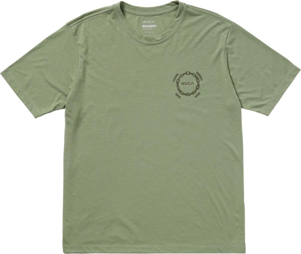 RVCA Men's Chain Release Short Sleeve