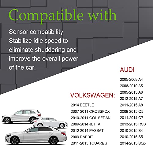 Map Manifold Absolute Pressure Sensor, 0261230234 Manifold Absolute Air Pressure Map Sensor Fit For Audi A4 A6 A8 Q5 Q7, Vw Golf Jetta Passat Beetle Rabbit #TOP5