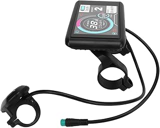 Display Lcd para Bicicleta Elétrica, Painel de Bicicleta Elétrica Ukc1 Display Colorido Display Lcd para Scooter Elétrica Com Conector à Prova Dwaterproof água