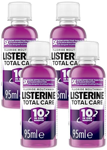 Listerine Total Care Mouthwash 95ml (Pack of 4)