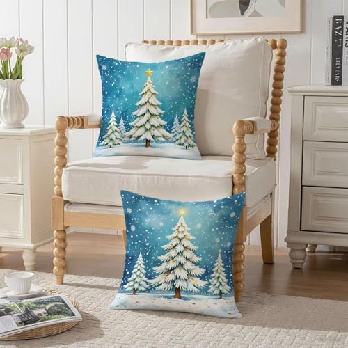 Housse coussin 65x65cm velours bleu foncé imperméable haut de gamme salon - 4