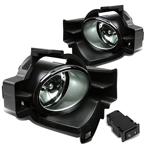 Compatible with Altima L32A 4-Door Pair of Driving Bumper Driving Fog Lights + Wiring Kit + Switch (Smoked Lens)