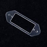 P90 Dog-ear to Mini Humbucker Pickup Adapter Ring,1-Ply Clear Transparent