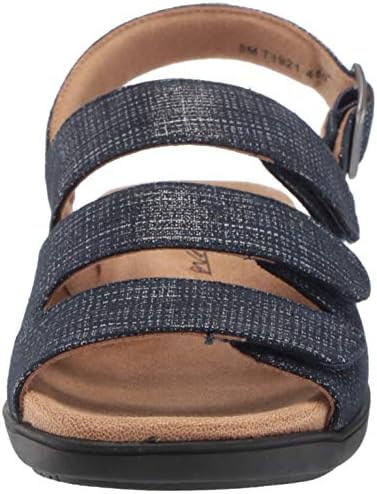 Trotters Women's Vine Sandal, Navy Jeans, 10.5 2W US | Image 1