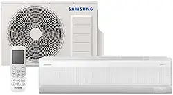 Samsung Ar-condicionado Split Inverter WindFree Connect AI 24.000 BTUs Frio Sem Vento AR24DYFAAWKNAZ 220V
