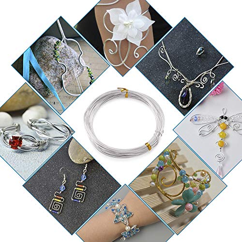 PandaHall - Filo di alluminio flessibile da 0,8