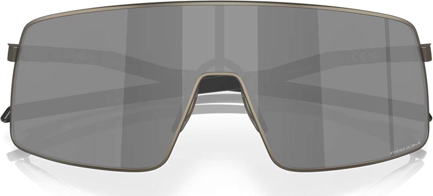 Oakley Sutro Titanium Sunglasses Matte Gunmetal with Prizm Black Lens + Case