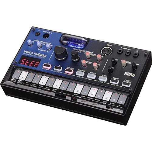 Korg Volca Nubass Vacuum Tube Bass Synthesizer 16-Step