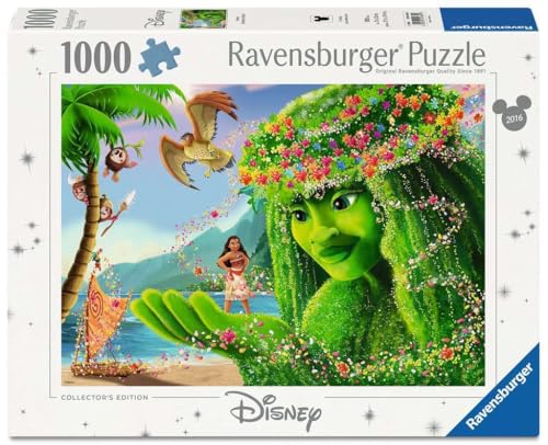 Ravensburger - Puzzle 1000 Piezas Disney Vaiana, Puzzle Adultos 14+ 70x50 cm