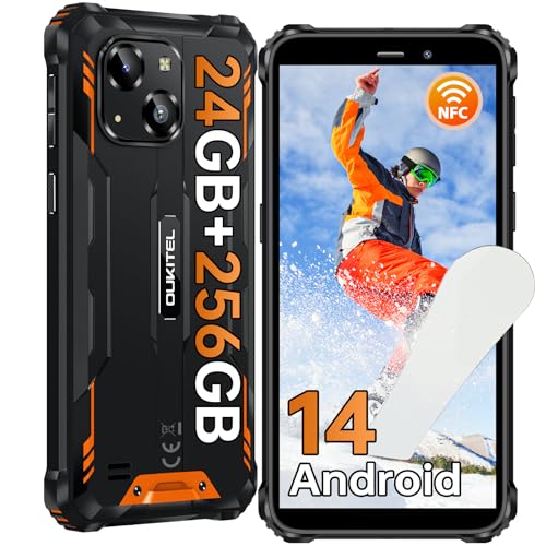 OUKITEL WP32 Pro Mobile Phones Rugged Android 14, 24(6+18) GB RAM...