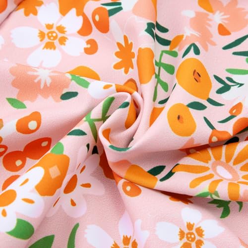 Image of Girls One Piece Swimsuits Cute Ruffles Swimming Bathing Suit with Adjustable Straps Beach Pool Kids Swimwear 3T-12