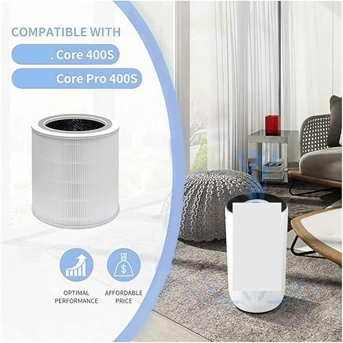 Filtre Core 400S charbon actif capture odeurs et poussière pour purificateur 400S-P - 5