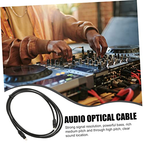 Cable óptico digital macho a macho: conexión para equipos de audio y tv 5