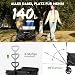 HIKENTURE Bollerwagen Faltbar mit Bremen - 140 Liter Volumen & 150KG belastbar - Extrem Faltbarer Bollerwagen - Klappbarer Handwagen Einkaufstrolley für Strand Camping Einkauf