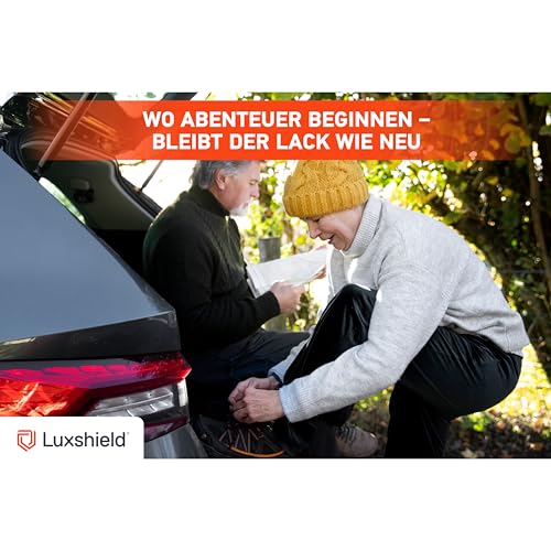Luxshield Ladekantenschutz Folie für Mercedes Benz GLC 2 (II) X254 I 2022-2026 - Stoßstangenschutz, Kratzschutz, Lackschutzfolie - Transparent