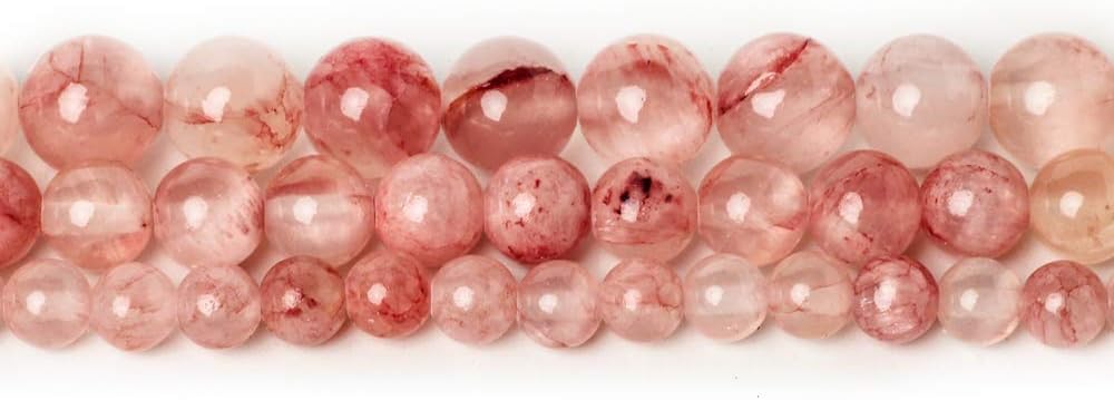 10mm Cherry Jades Round Loose Beads for Jewelry Making