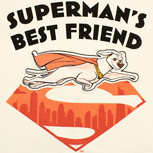 Dc Comics Boys T-Shirt League Of Superpets White 6 #TOP1