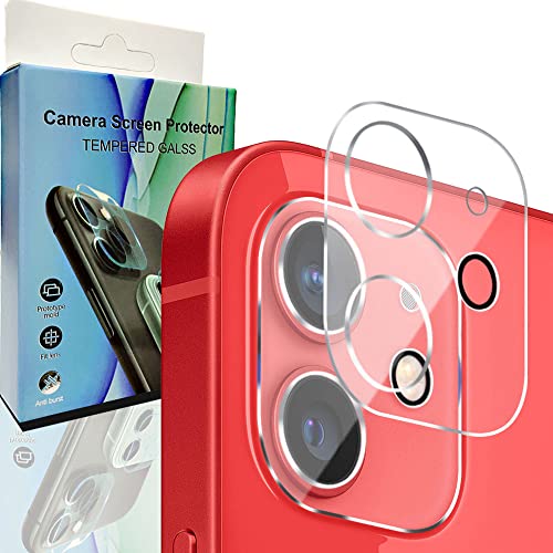 【2枚セット】iPhone 12 mini 用 カメラフィルム 日本旭硝子製 アイフォン12 mini レンズフィルム 全面保護/硬度9H/簡単貼り付/3D Touch対応/高透過率/耐衝撃/スクラッチ防止/気泡ゼロ/飛散防止/自動吸着/超薄型 5.4インチ iPhone 12 mini 液晶強化ガラス レンズ-透