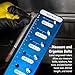 SST - Identibolt PRO - Thread Checker with Magnetic Wall Mount - 28 Nut & Bolt Identifier Gauge - Measures #6 to ½ & 4mm to 14mm - Tight Tolerance & Industrial Grade Precision - Designed in The USA