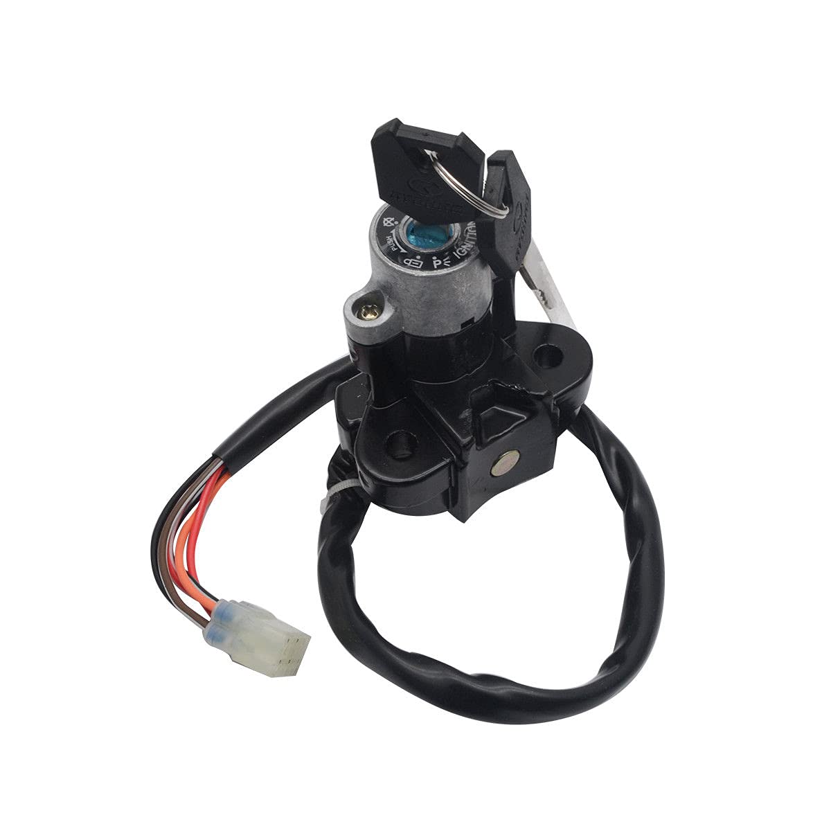 Riloer Coperchio Tappo Gas con Serratura a Chiave Set Accessori Moto Adatto per Suzuki GSF1200 Bandit 96-05, GSF600 96-99