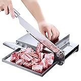 Rebanadora de Carne para Uso doméstico o Comercial, rebanadora de Carne congelada de Acero Inoxidable 304, rebanadoras de Carne manuales, rebanadora de Carne, rebanadora de Carne Manual, pi