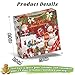 2025 Christmas Advent Calendar with Mini 3D Print Animals, 24 Days Mini Animal Articulated Flexible Set Gifts for Kids Boys Girls Christmas Party Favors