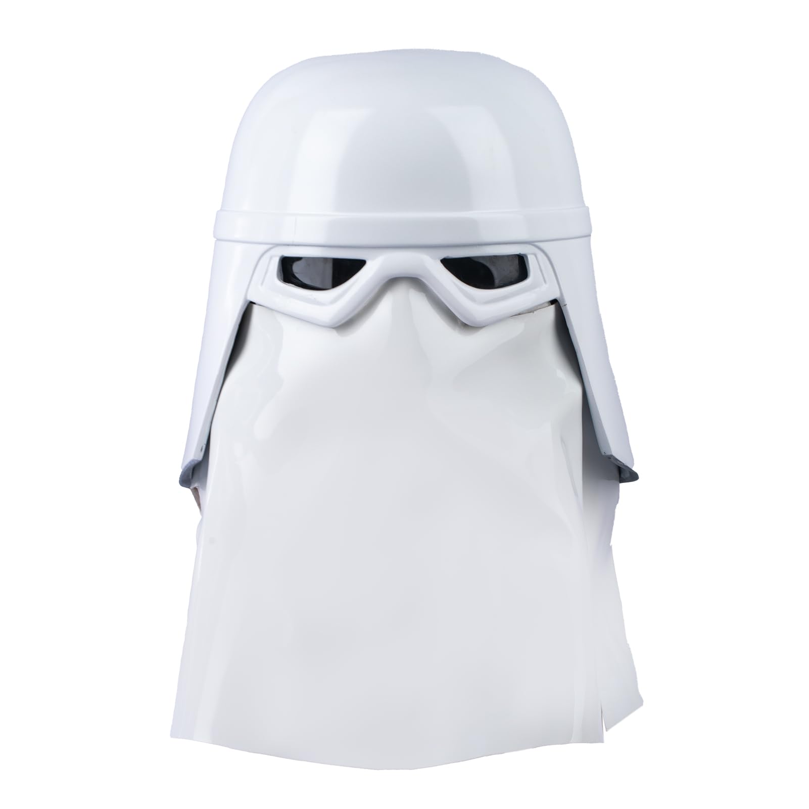 Evere White Full Head Deluxe Cosplay Helmet Props for Halloween Collectible Home Decoration