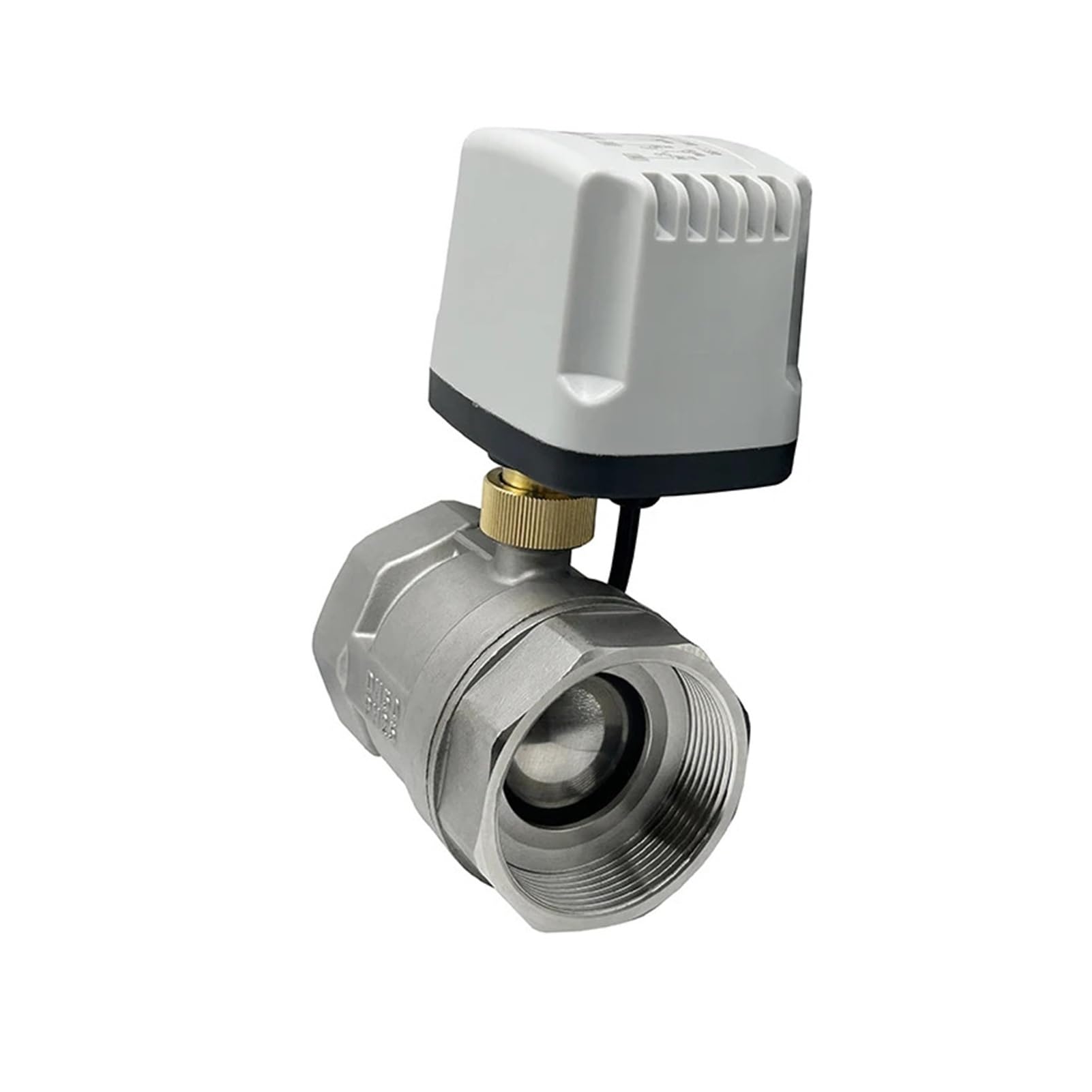 Vanne à boisseau sphérique électrique DN15 24V CR04 en acier inox 304 motorisée