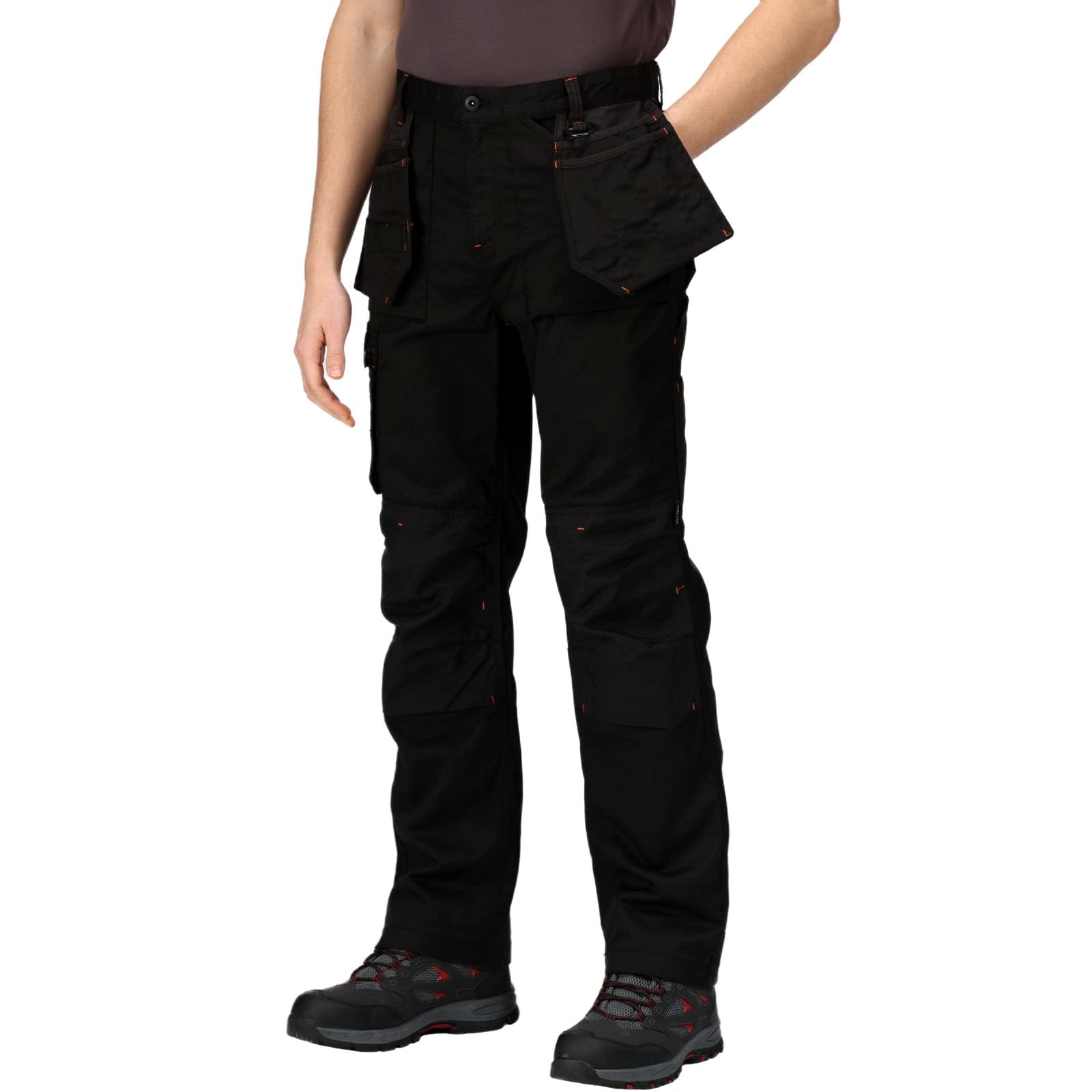 Regatta Incursion Workwear Trousers (Regular Leg) Black Size 40 R