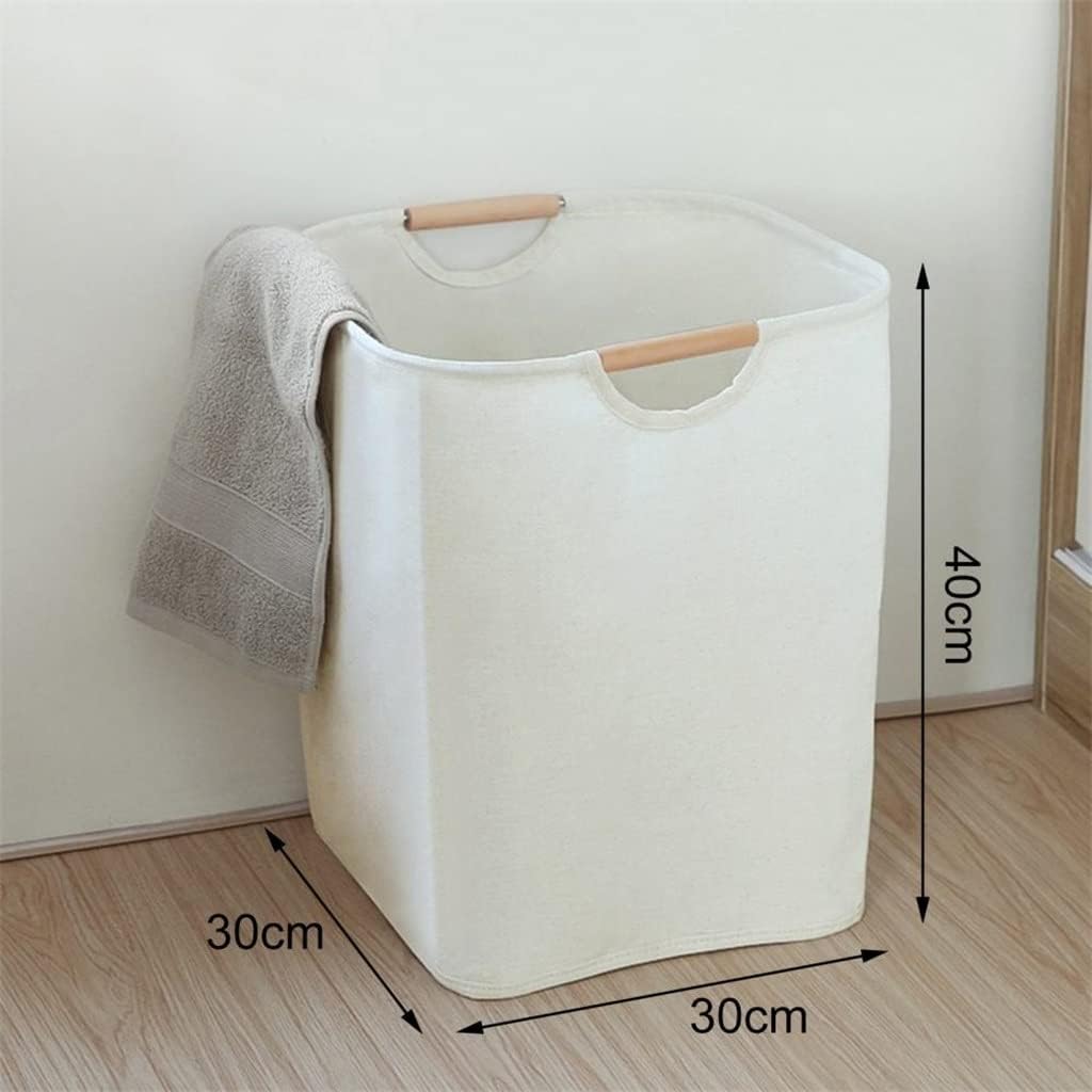 Collapsible Clothes Basket Portable Store Oxford Cloth Foldable Large Capacity Laundry Hamper Dirty Clothes Basket (Color : A, Size : Small) (A Medium)