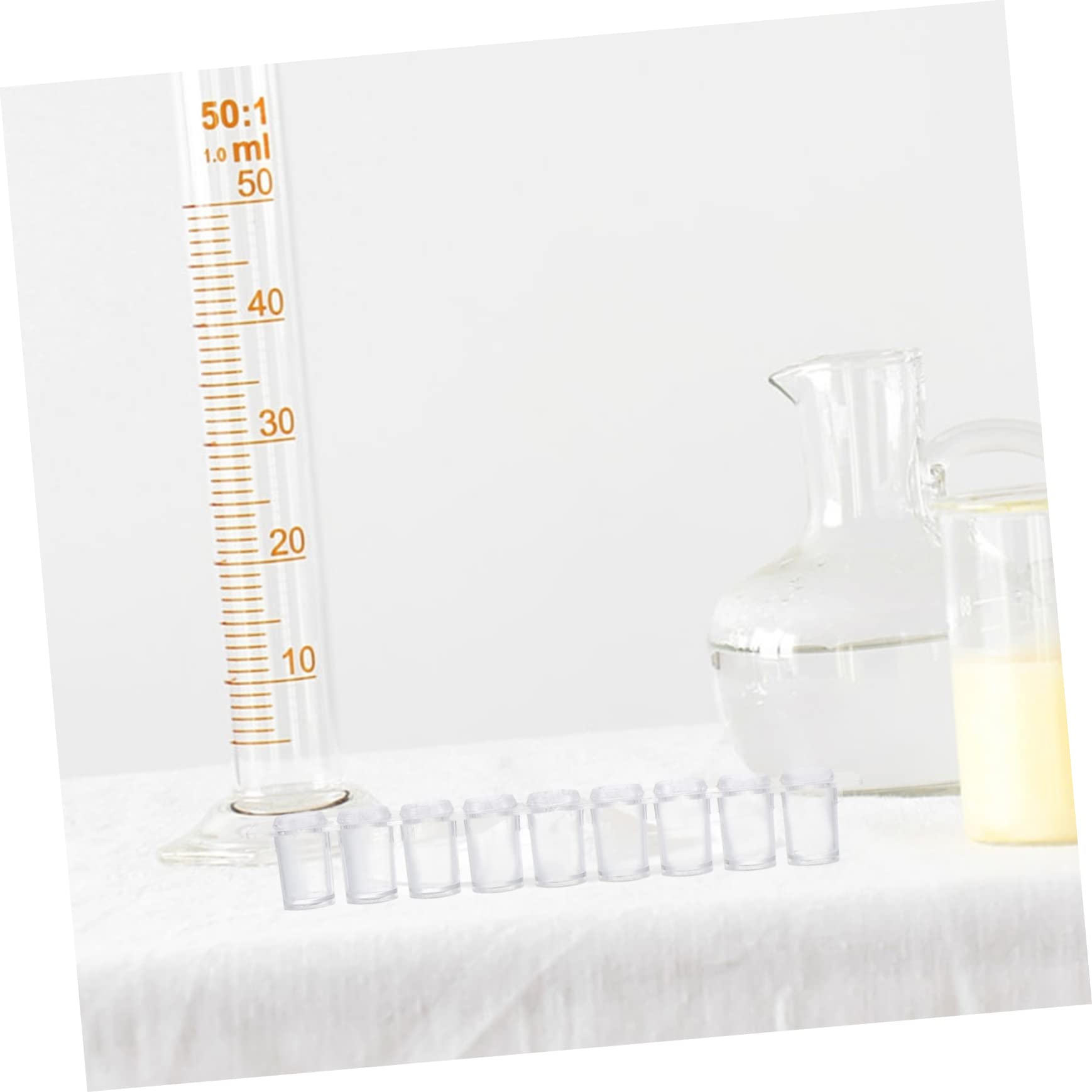 HONMEET Mycology Lab Equipment 9 Hole Well Plates Reaction Plates Plastic Experiment Boards for Classroom Teaching