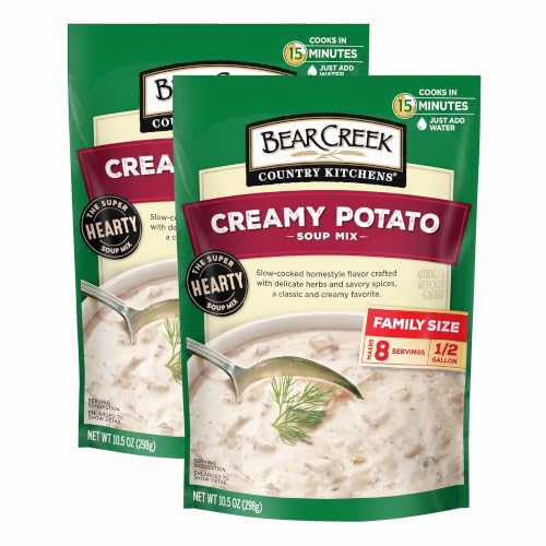 Bear Creek Soup Mix, Creamy Potato, 10.5 Ounce (Pack of 2)