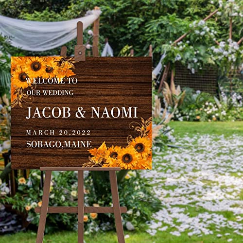 Panneau en grain de bois jaune pour décoration de réception