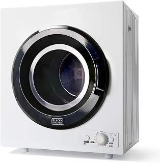 BLACK+DECKER Portable Dryer 3.5 Cu. Ft. 13.2 lb. Capacity 120V