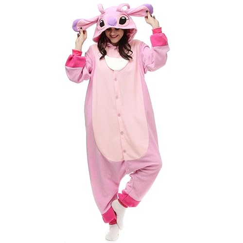 Wishliker Adult Onesie Animal Pajamas Halloween Cosplay Costumes Party Wear