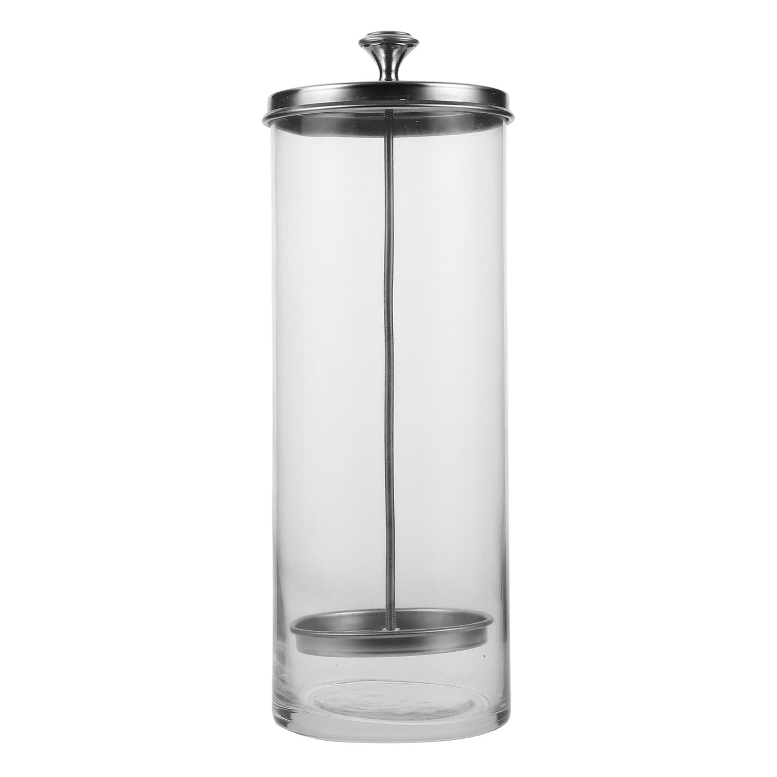 Pailles pour Stockage Long Terme Support en Acier Inoxydable en Verre de Distributeur Résistant et Solide de Pailles Larges et Fines