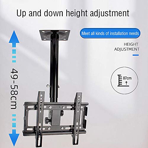 Support TV orientable à 360° avec inclinaison variable pour petits écrans - 8