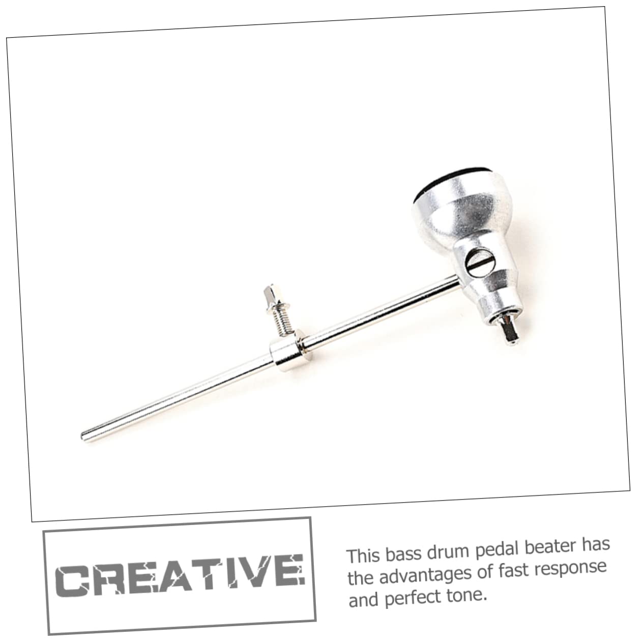 ibasenice 2pièces Marteau Réglable Pour Grosse Caisse Métal Accessoire De Percussion Pour Batteurs Remplacement De Pédale De Batterie Instrument De Musique Professionnel
